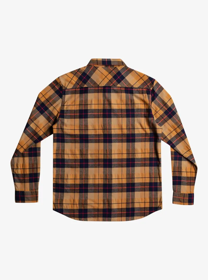 Men Quiksilver Shirts and Polos Kinsale Stretch Long Sleeve Shirt Brown Sugar Kinsale Men Quiksilver Shirts and Polos Kinsale Stretch Long Sleeve Shirt Brown Sugar Kinsale