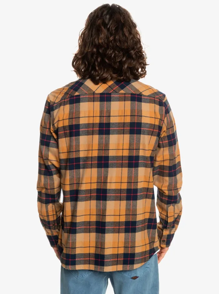 Men Quiksilver Shirts and Polos Kinsale Stretch Long Sleeve Shirt Brown Sugar Kinsale Men Quiksilver Shirts and Polos Kinsale Stretch Long Sleeve Shirt Brown Sugar Kinsale