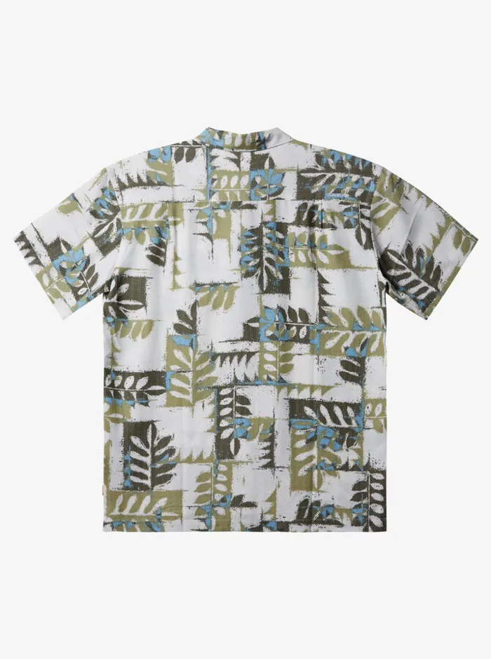 Men Quiksilver Shirts and Polos Waterman Canoes Reef Technical Short Sleeve Shirt Tea Canoes Reef W Men Quiksilver Shirts and Polos Waterman Canoes Reef Technical Short Sleeve Shirt Tea Canoes Reef W