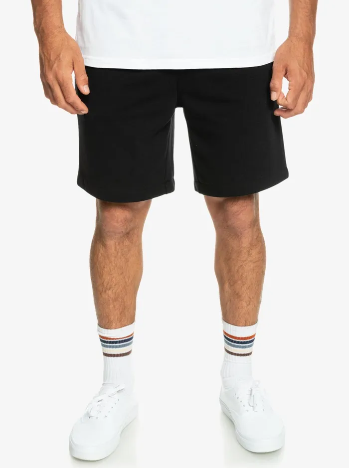 Men Quiksilver Shorts and Amphibians Essentials Sweat Shorts Black Men Quiksilver Shorts and Amphibians Essentials Sweat Shorts Black