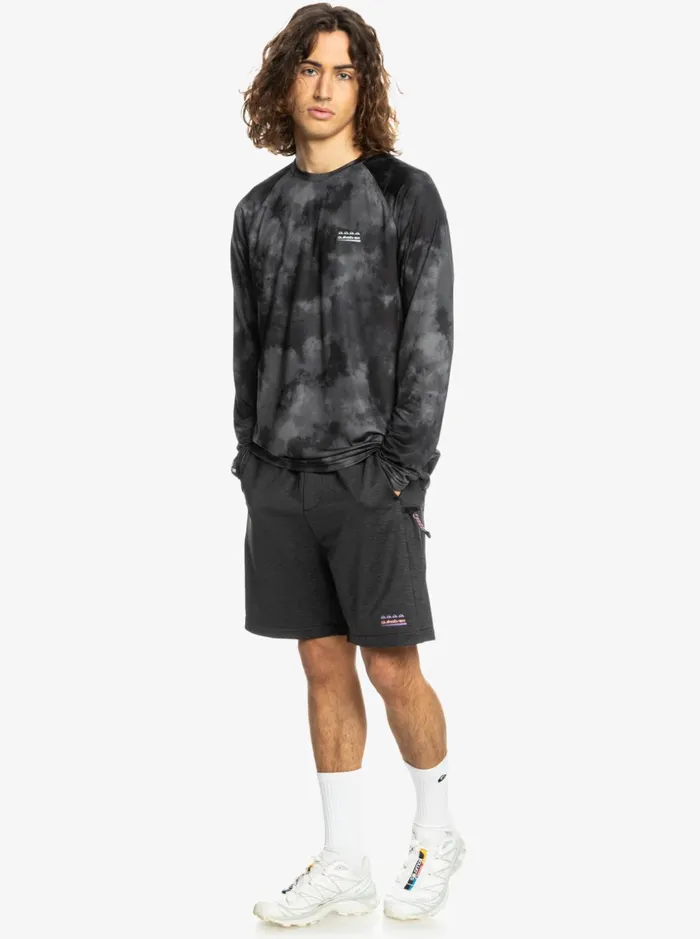 Men Quiksilver Shorts and Amphibians Knit Training 18034 Sweatshorts Black Heather Men Quiksilver Shorts and Amphibians Knit Training 18034 Sweatshorts Black Heather