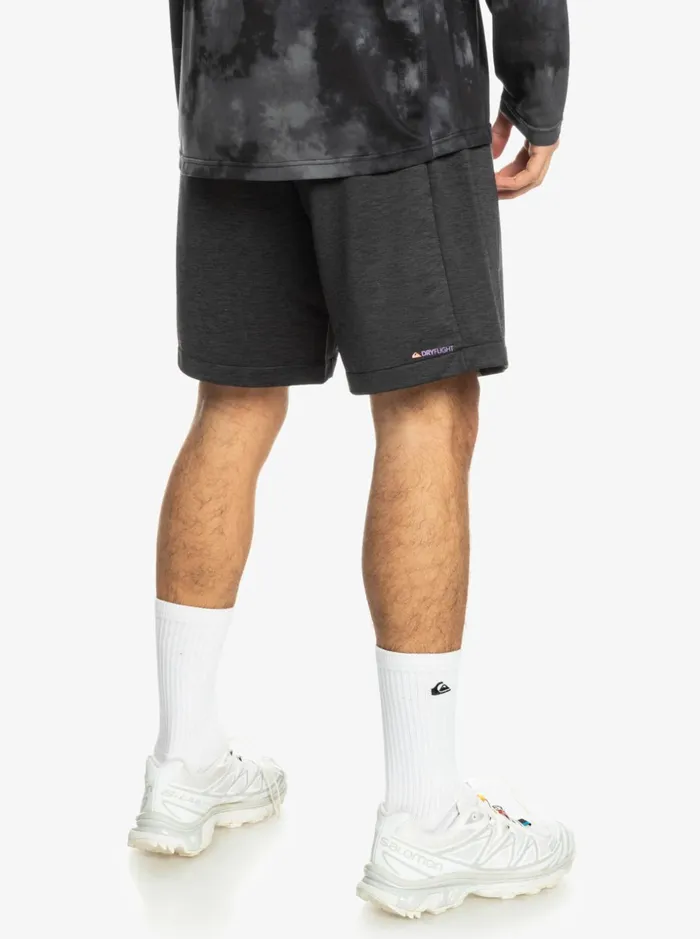 Men Quiksilver Shorts and Amphibians Knit Training 18034 Sweatshorts Black Heather Men Quiksilver Shorts and Amphibians Knit Training 18034 Sweatshorts Black Heather