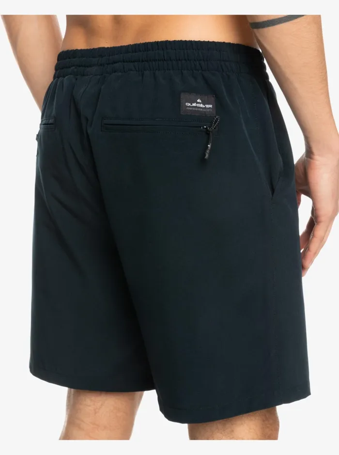 Men Quiksilver Shorts and Amphibians Ocean Elastic Waist 18034 Amphibian Shorts Black Men Quiksilver Shorts and Amphibians Ocean Elastic Waist 18034 Amphibian Shorts Black