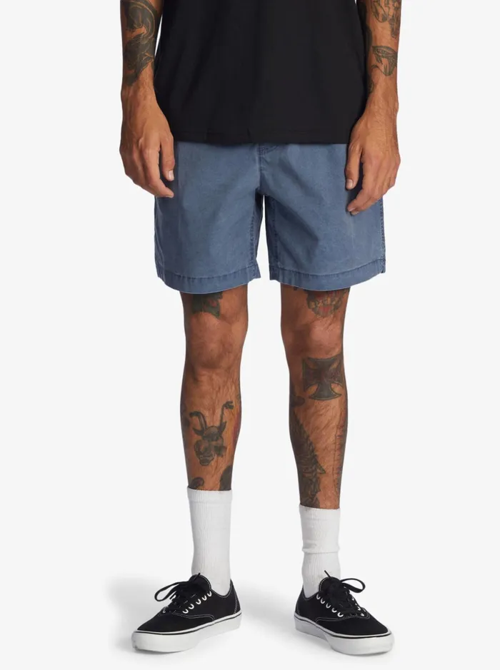 Men Quiksilver Shorts and Amphibians Taxer 17034 Elastic Waist Shorts Navy Blazer Men Quiksilver Shorts and Amphibians Taxer 17034 Elastic Waist Shorts Navy Blazer