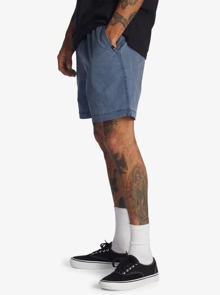 Men Quiksilver Shorts and Amphibians Taxer 17034 Elastic Waist Shorts Navy Blazer Men Quiksilver Shorts and Amphibians Taxer 17034 Elastic Waist Shorts Navy Blazer