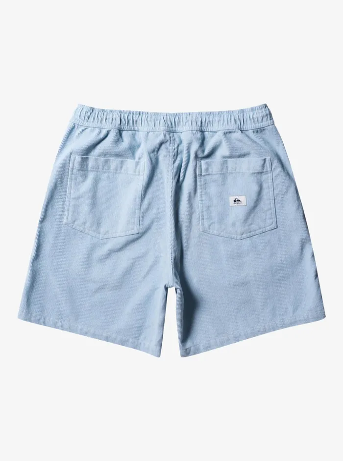 Men Quiksilver Shorts and Amphibians Taxer Cord Shorts Celestial Blue Men Quiksilver Shorts and Amphibians Taxer Cord Shorts Celestial Blue