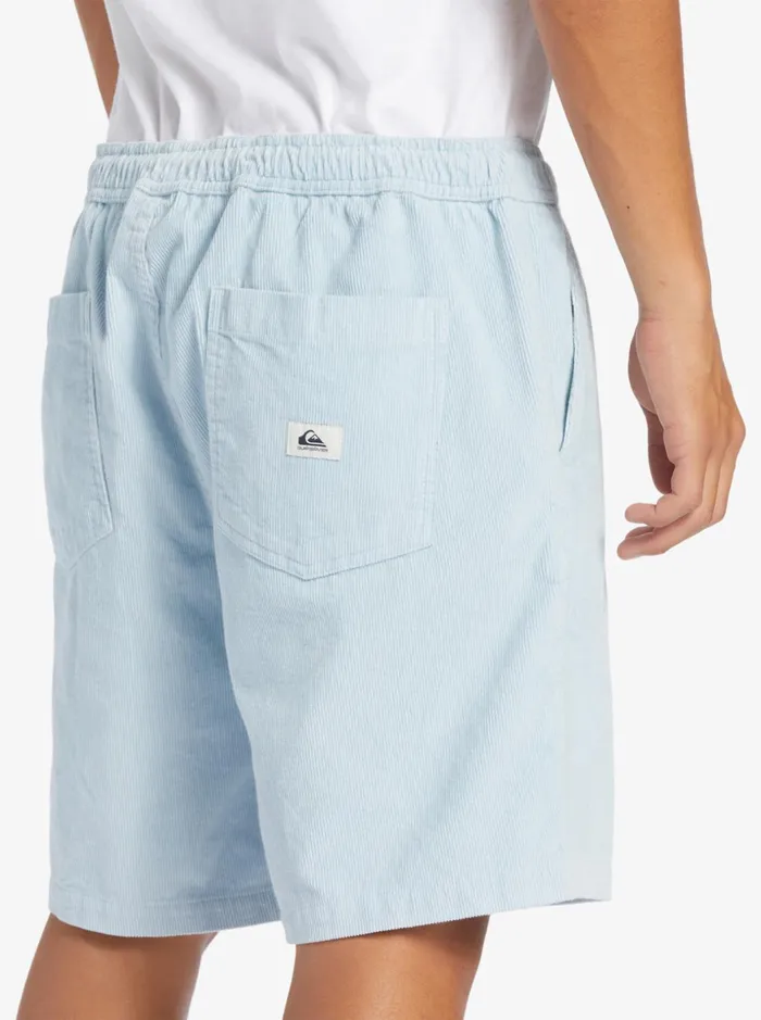 Men Quiksilver Shorts and Amphibians Taxer Cord Shorts Celestial Blue Men Quiksilver Shorts and Amphibians Taxer Cord Shorts Celestial Blue
