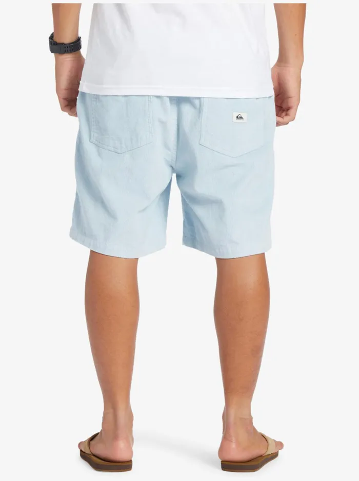 Men Quiksilver Shorts and Amphibians Taxer Cord Shorts Celestial Blue Men Quiksilver Shorts and Amphibians Taxer Cord Shorts Celestial Blue