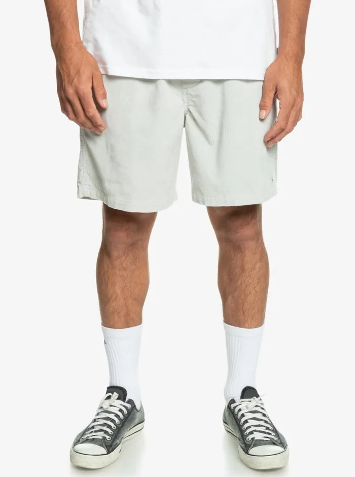 Men Quiksilver Shorts and Amphibians Taxer Cord Shorts Gray Violet Men Quiksilver Shorts and Amphibians Taxer Cord Shorts Gray Violet