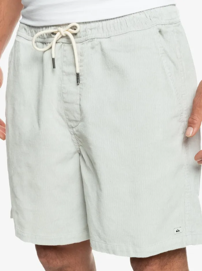 Men Quiksilver Shorts and Amphibians Taxer Cord Shorts Gray Violet Men Quiksilver Shorts and Amphibians Taxer Cord Shorts Gray Violet
