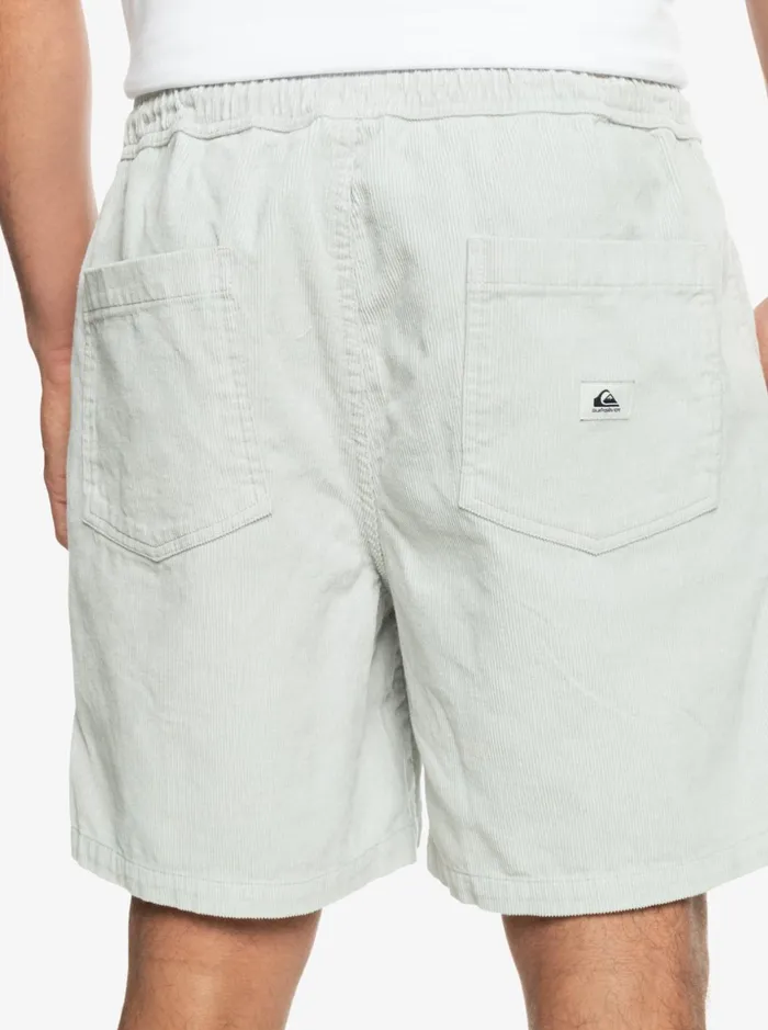 Men Quiksilver Shorts and Amphibians Taxer Cord Shorts Gray Violet Men Quiksilver Shorts and Amphibians Taxer Cord Shorts Gray Violet