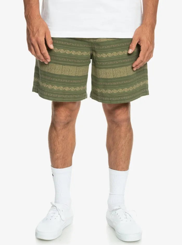 Men Quiksilver Shorts and Amphibians Taxer Jacquard Shorts Four Leaf Clover Taxer Jacquar Men Quiksilver Shorts and Amphibians Taxer Jacquard Shorts Four Leaf Clover Taxer Jacquar
