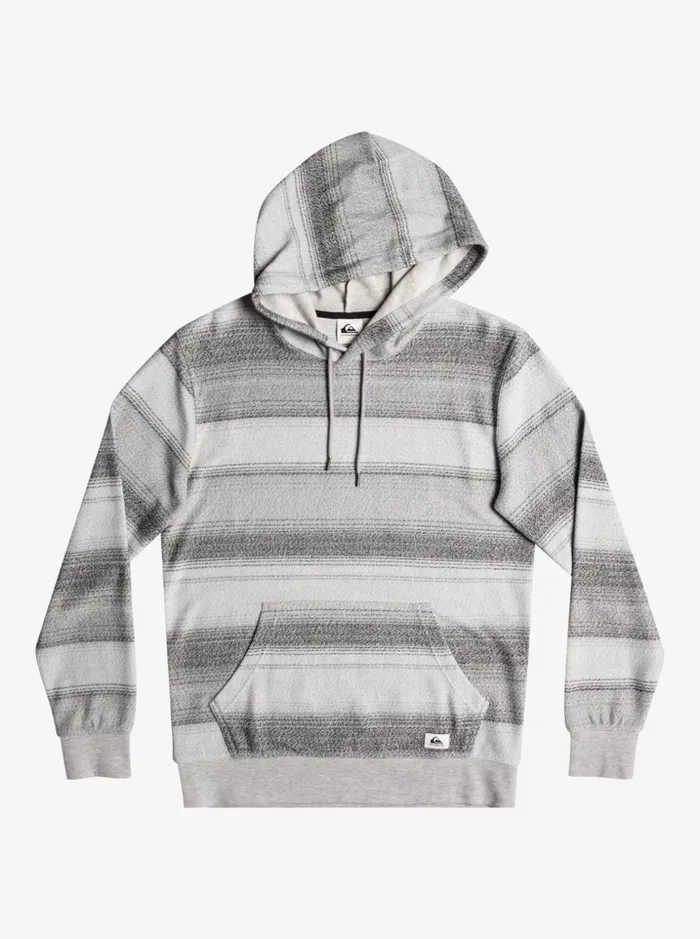 Men Quiksilver Sweatshirts and Hoodies Great Otway Hoodie Black Great Otway