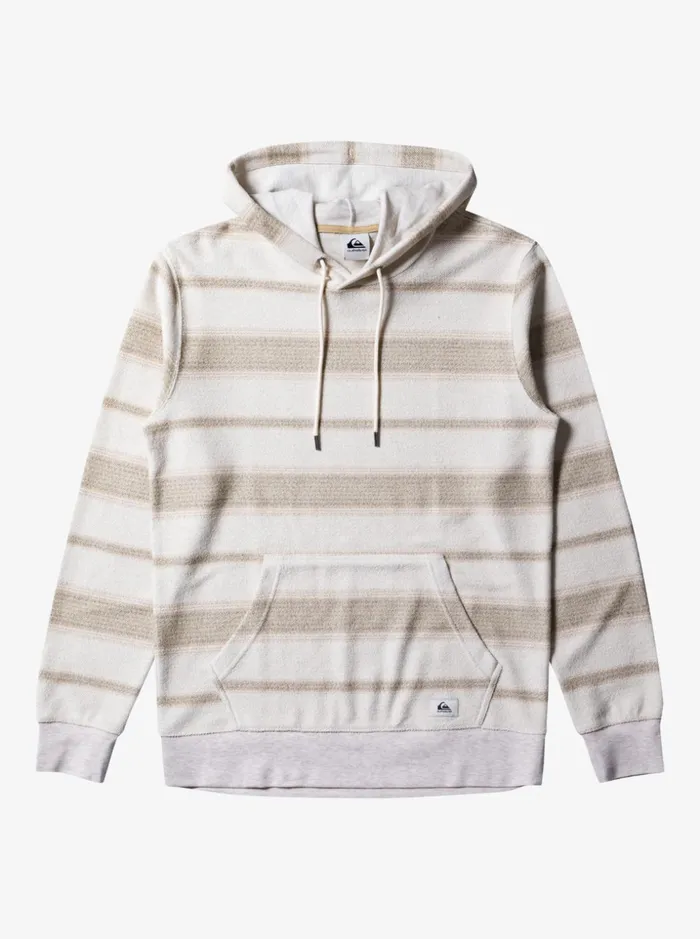 Men Quiksilver Sweatshirts and Hoodies Great Otway Hoodie Olive Gray Great Otway