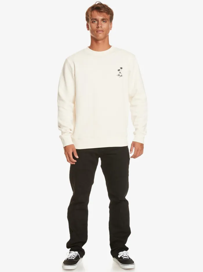 Men Quiksilver Sweatshirts and Hoodies Surf The Earth Sweatshirt Birch Men Quiksilver Sweatshirts and Hoodies Surf The Earth Sweatshirt Birch