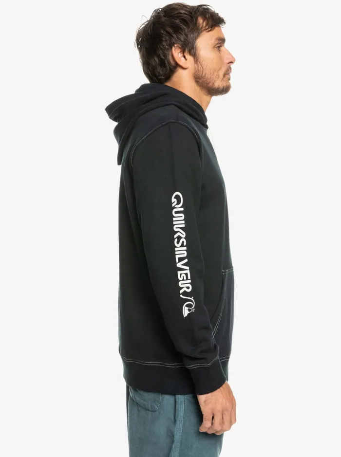 Men Quiksilver Sweatshirts and Hoodies The Original Hoodie Black Men Quiksilver Sweatshirts and Hoodies The Original Hoodie Black