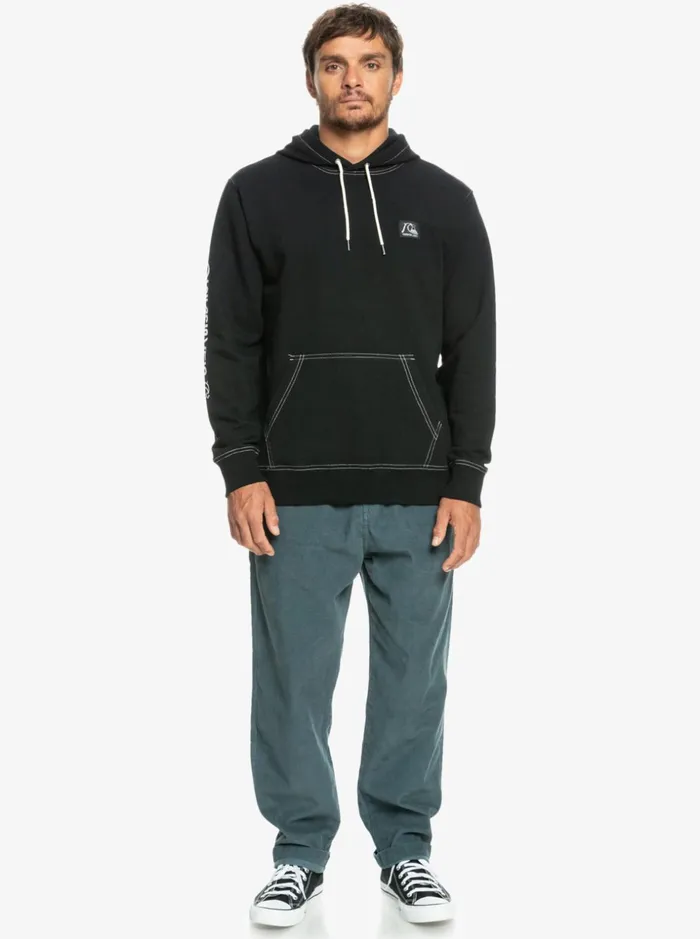 Men Quiksilver Sweatshirts and Hoodies The Original Hoodie Black Men Quiksilver Sweatshirts and Hoodies The Original Hoodie Black