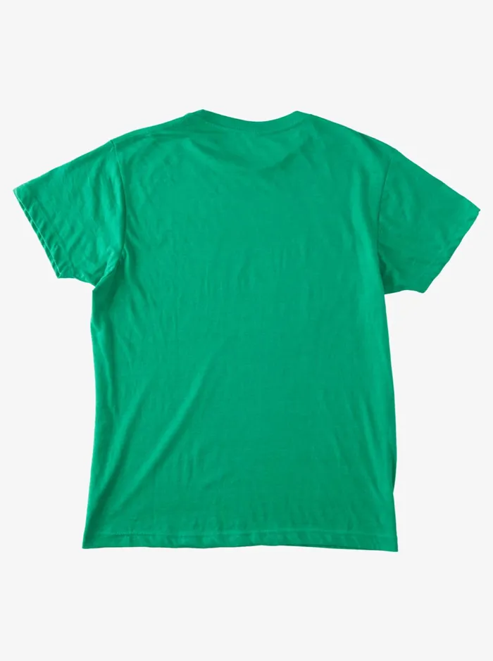 Men Quiksilver Tees Circle Palm TShirt Kelly Green Heather Men Quiksilver Tees Circle Palm TShirt Kelly Green Heather