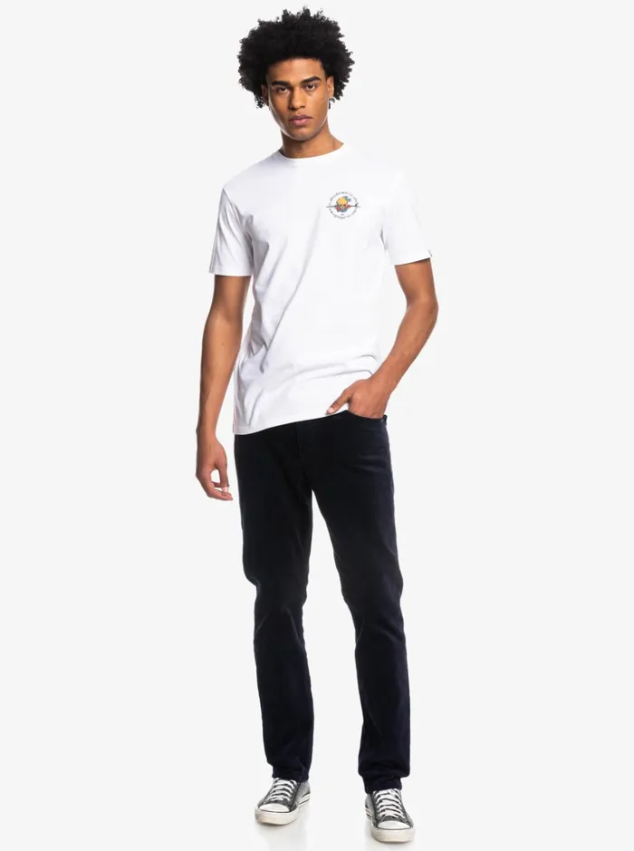 Men Quiksilver Tees Outta Road 2022 8211 TShirt For Men White Men Quiksilver Tees Outta Road 2022 8211 TShirt For Men White