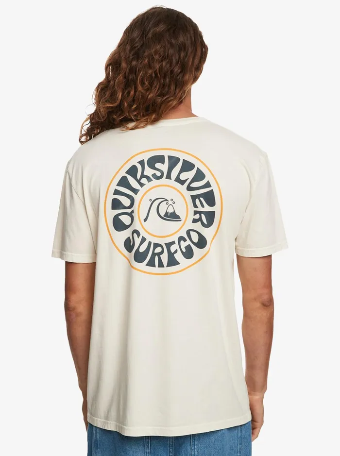 Men Quiksilver Tees Stranger Days TShirt Birch Men Quiksilver Tees Stranger Days TShirt Birch