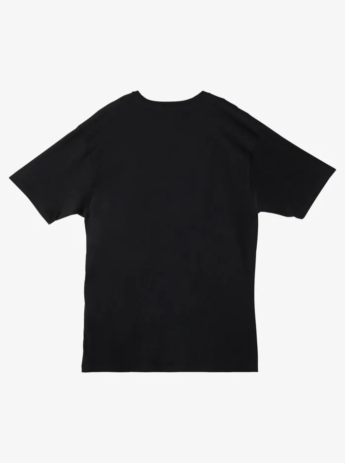 Men Quiksilver Tees Waterman Fish Tales TShirt Black Men Quiksilver Tees Waterman Fish Tales TShirt Black
