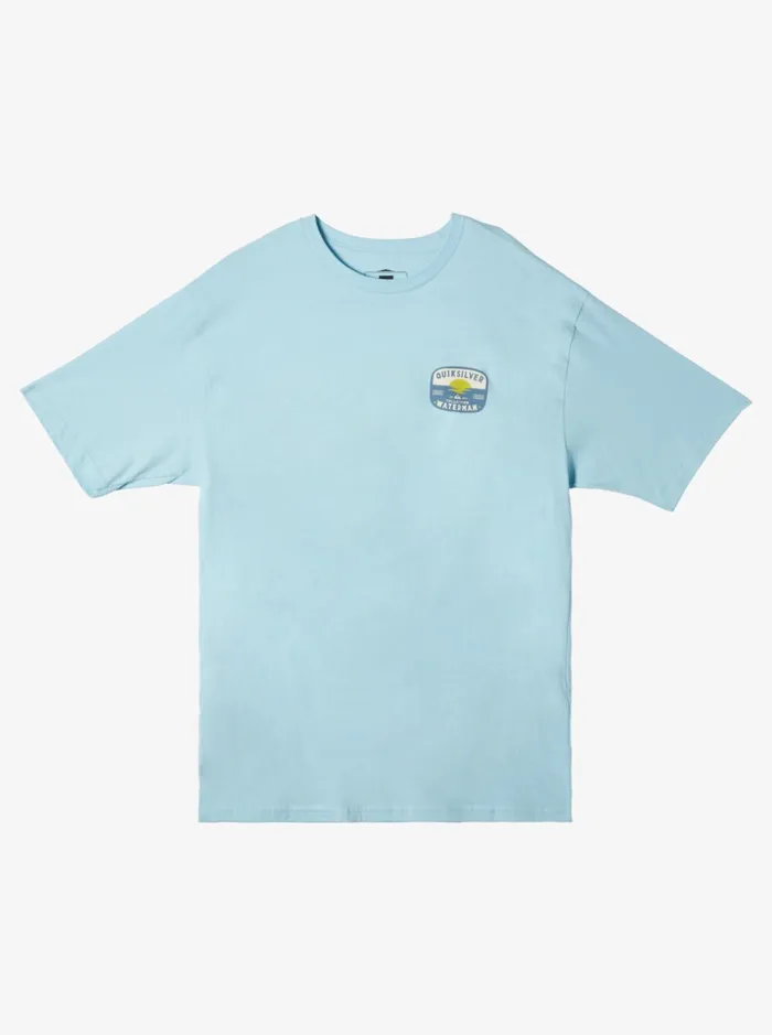 Men Quiksilver Tees Waterman Lava Lamp TShirt Aquatic