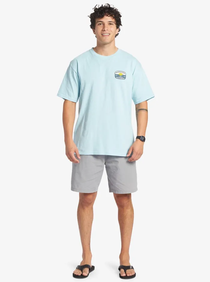 Men Quiksilver Tees Waterman Lava Lamp TShirt Aquatic Men Quiksilver Tees Waterman Lava Lamp TShirt Aquatic