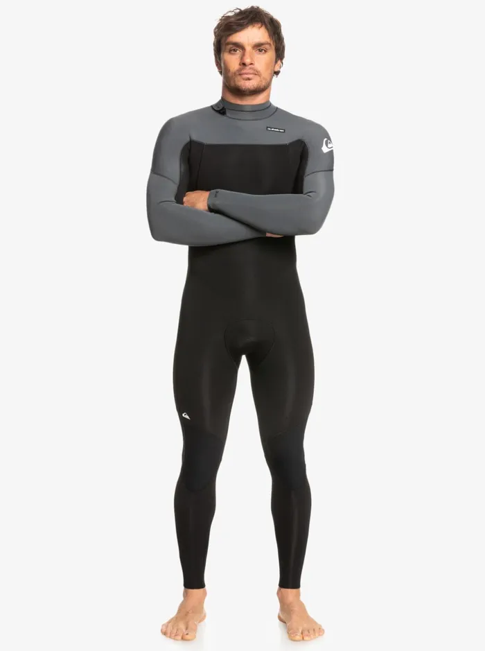 Men Quiksilver Wetsuits 32 Everyday Sessions BackZip Wetsuit Blackgun Metal Men Quiksilver Wetsuits 32 Everyday Sessions BackZip Wetsuit Blackgun Metal