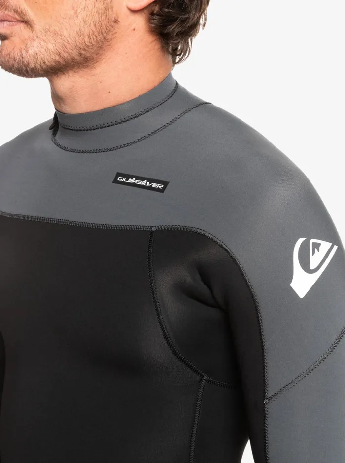 Men Quiksilver Wetsuits 32 Everyday Sessions BackZip Wetsuit Blackgun Metal Men Quiksilver Wetsuits 32 Everyday Sessions BackZip Wetsuit Blackgun Metal