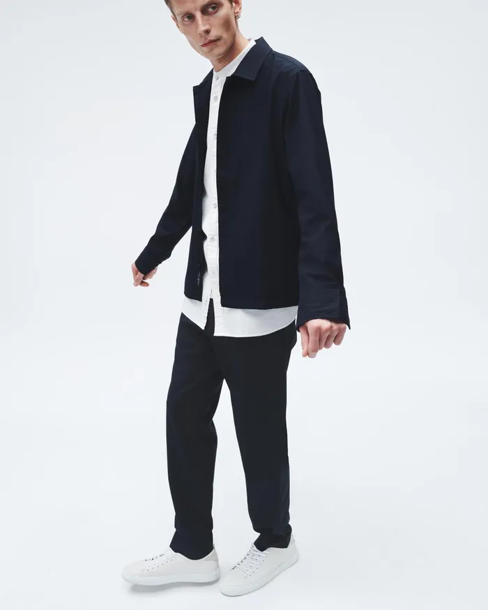 Men Rag and Bone Coats and Jackets Hyde Tropical Wool Shirt Jacket Navy Men Rag and Bone Coats and Jackets Hyde Tropical Wool Shirt Jacket Navy