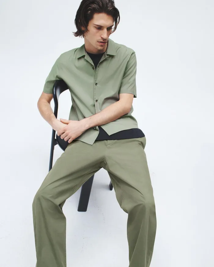 Men Rag and Bone Pants Bradford Cotton Pant Lichen