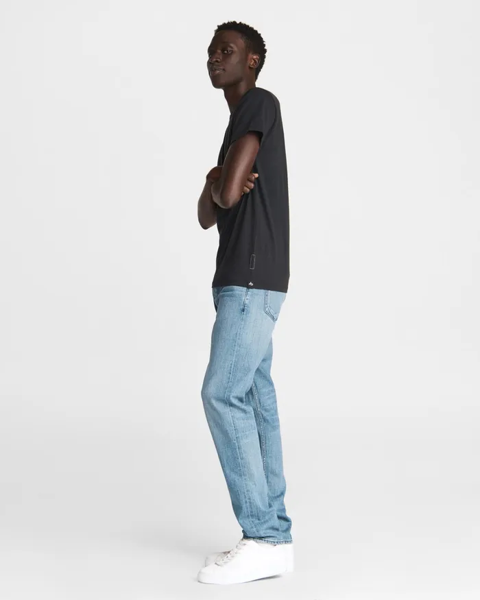 Men Rag and Bone TShirts Pratt Principal Short Sleeve Tee Black Men Rag and Bone TShirts Pratt Principal Short Sleeve Tee Black