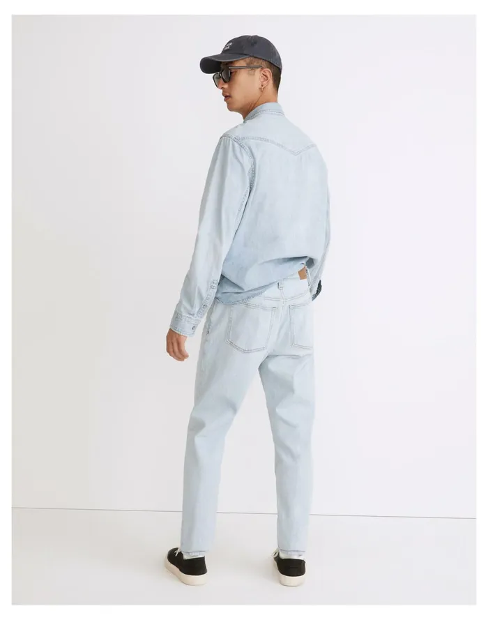 Men Relaxed Taper Jeans In Benefield Wash Benefield Wash Madewell Jeans Men Relaxed Taper Jeans In Benefield Wash Benefield Wash Madewell Jeans