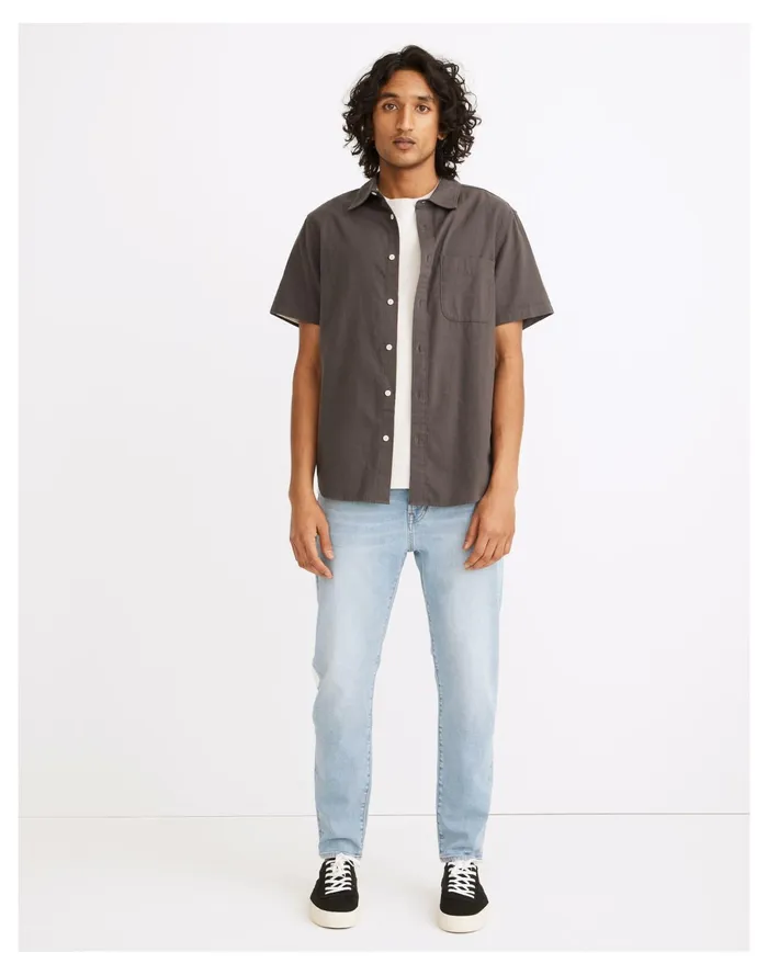 Men Relaxed Taper Jeans In Hodgson Wash Hodgson Wash Madewell Jeans
