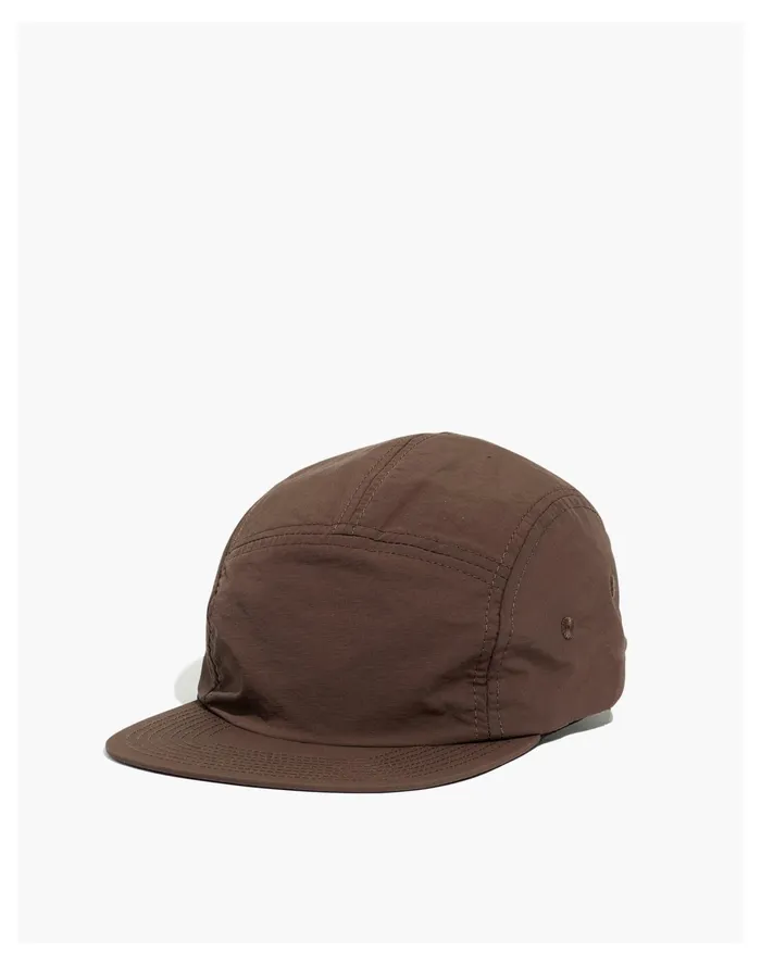 Men Ripstop Five Panel Baseball Cap Castle Rock Madewell Hats