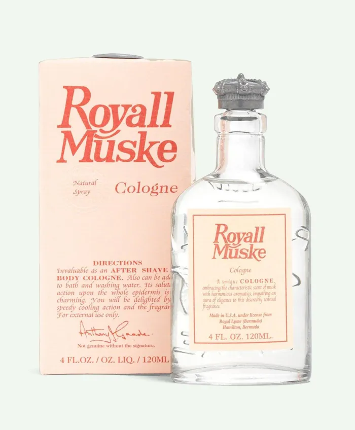 Men Royall Muske Cologne 4Oz As Shown Brooks Brothers Fragrance and Gifts