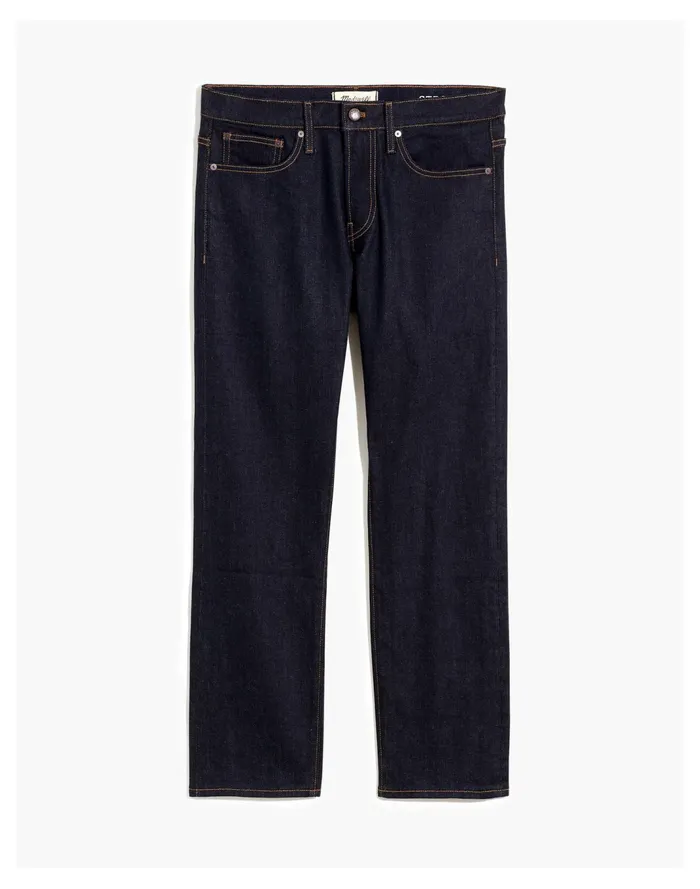 Men Straight Authentic Flex Selvedge Jeans In Resin Rinse Resin Rinse Madewell Jeans Men Straight Authentic Flex Selvedge Jeans In Resin Rinse Resin Rinse Madewell Jeans