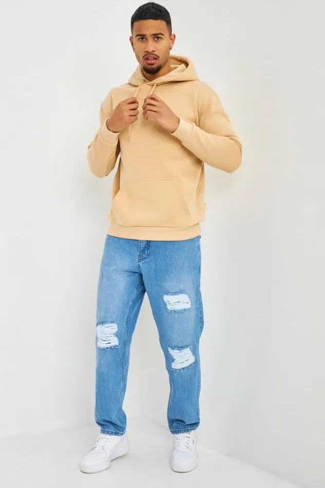 Men Sweat Beige Capuche Brentiny Beige Brentiny Paris Sweatshirts and Pullovers Men Sweat Beige Capuche Brentiny Beige Brentiny Paris Sweatshirts and Pullovers