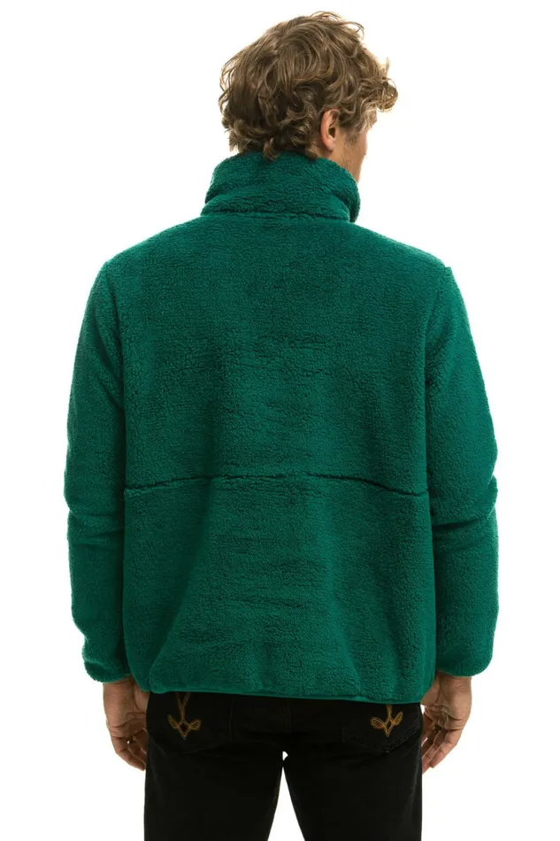 Men TEDDY UNISEX HALF ZIP JACKET 8211 AMAZON Aviator Nation Outerwear Men TEDDY UNISEX HALF ZIP JACKET 8211 AMAZON Aviator Nation Outerwear