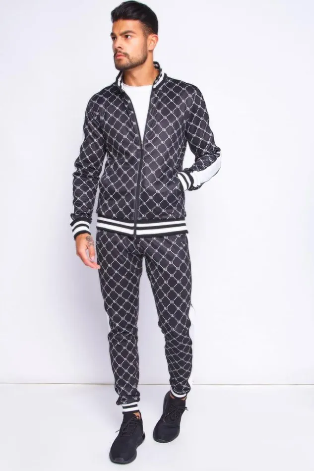 Men Terance Kole Print Jacket Brentiny Paris Jackets
