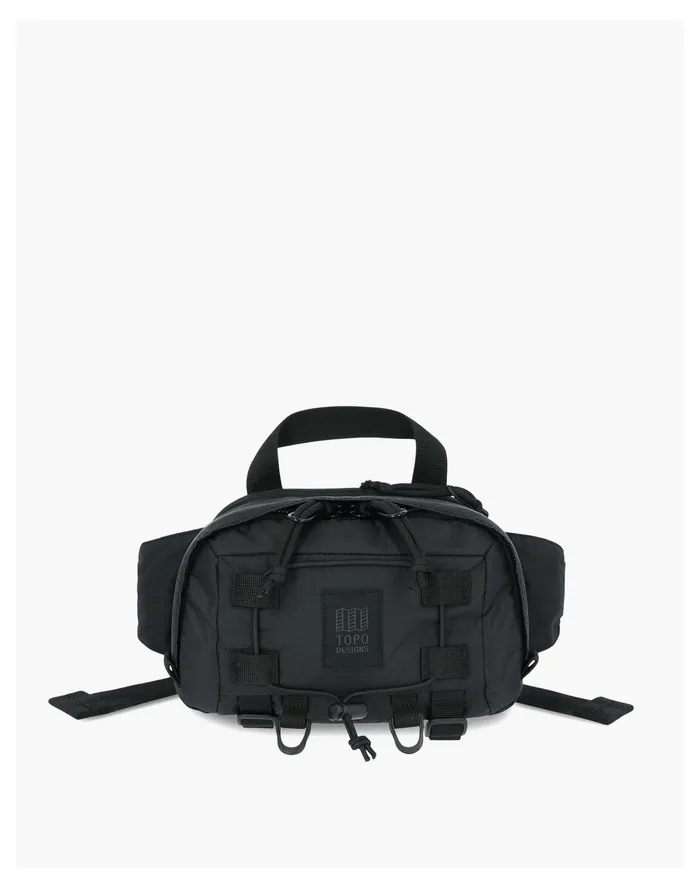 Men Topo Designs Mountain Hip Pack Black Madewell Bags