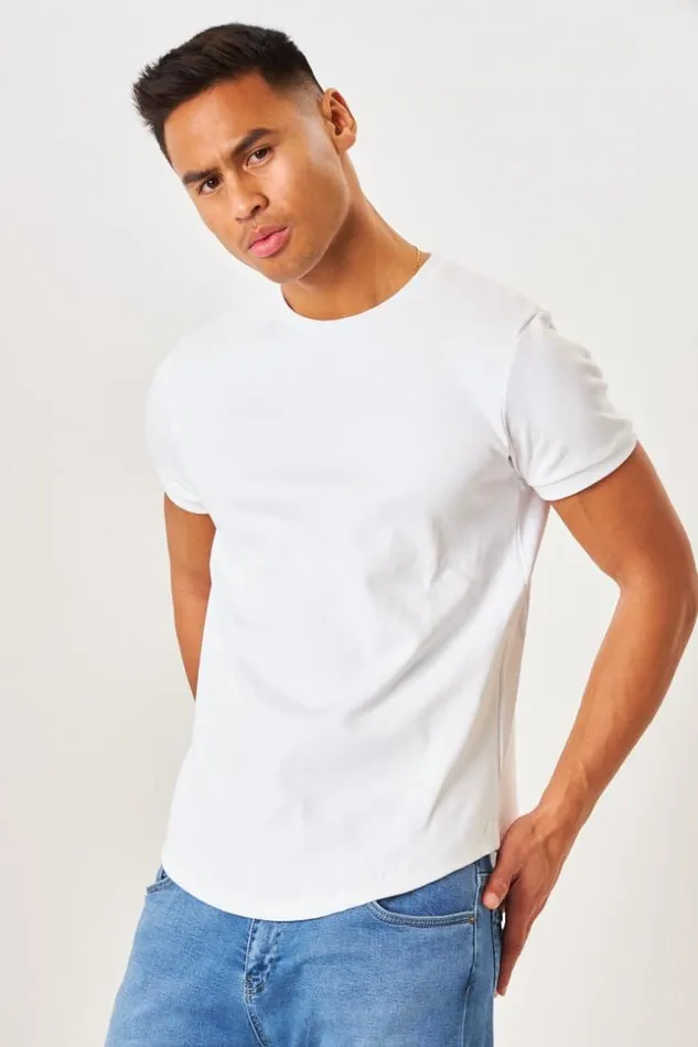Men Tshirt pais Uni Blanc White Brentiny Paris TShirts