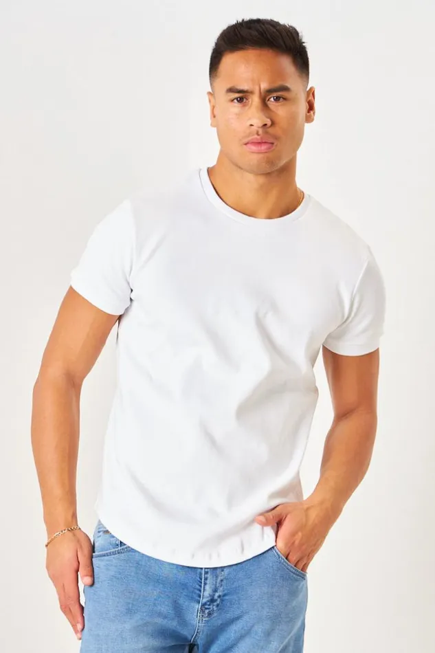 Men Tshirt pais Uni Blanc White Brentiny Paris TShirts