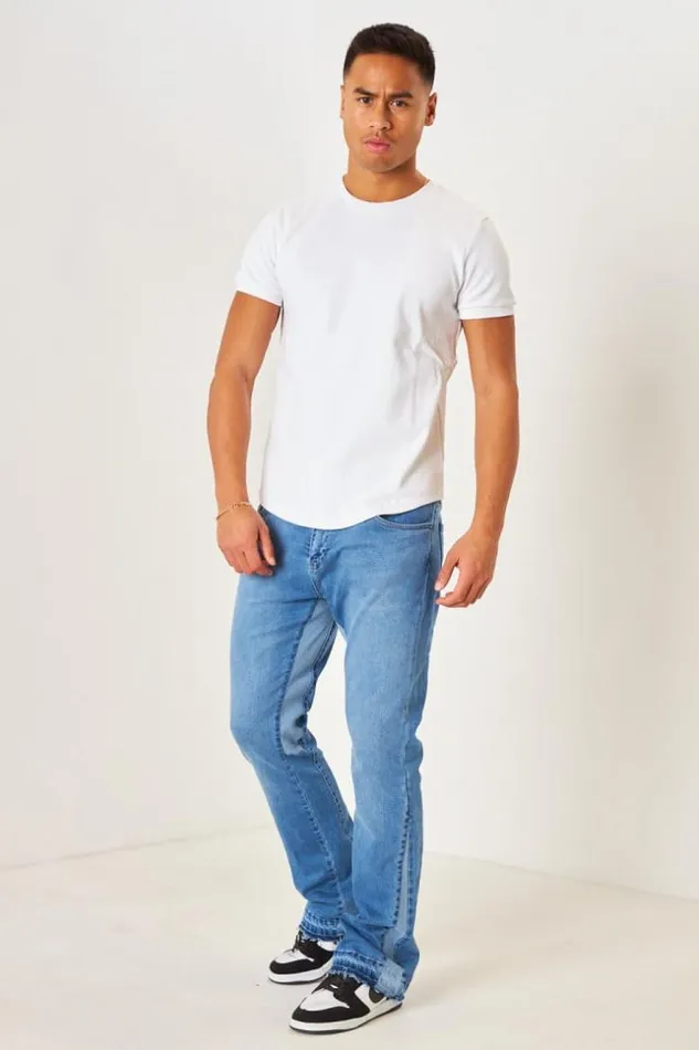 Men Tshirt pais Uni Blanc White Brentiny Paris TShirts