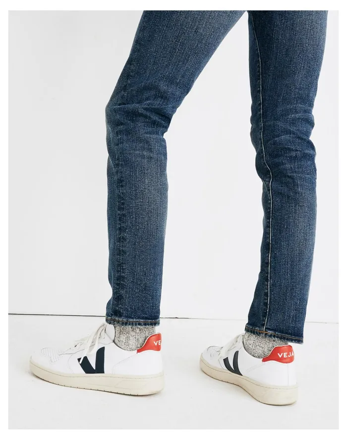 Men Veja V 10 Sneakers White Red Blue Madewell Sneakers Men Veja V 10 Sneakers White Red Blue Madewell Sneakers