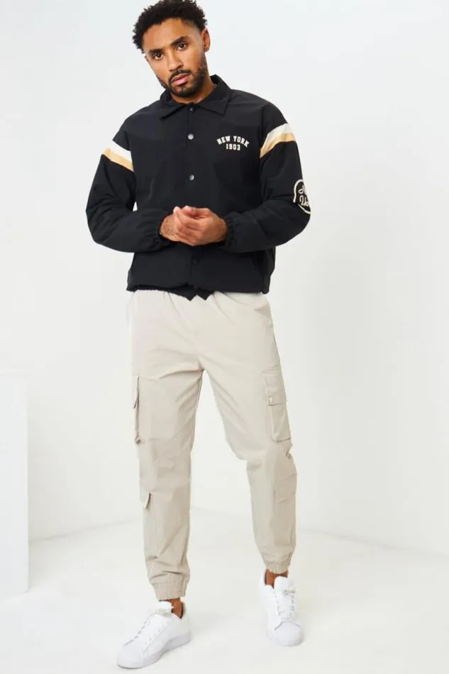 Men Veste Noire 034New York 1903034 Black Brentiny Paris Jackets