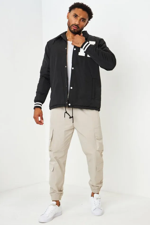 Men Veste Noire 034New York 1903034 Black Brentiny Paris Jackets