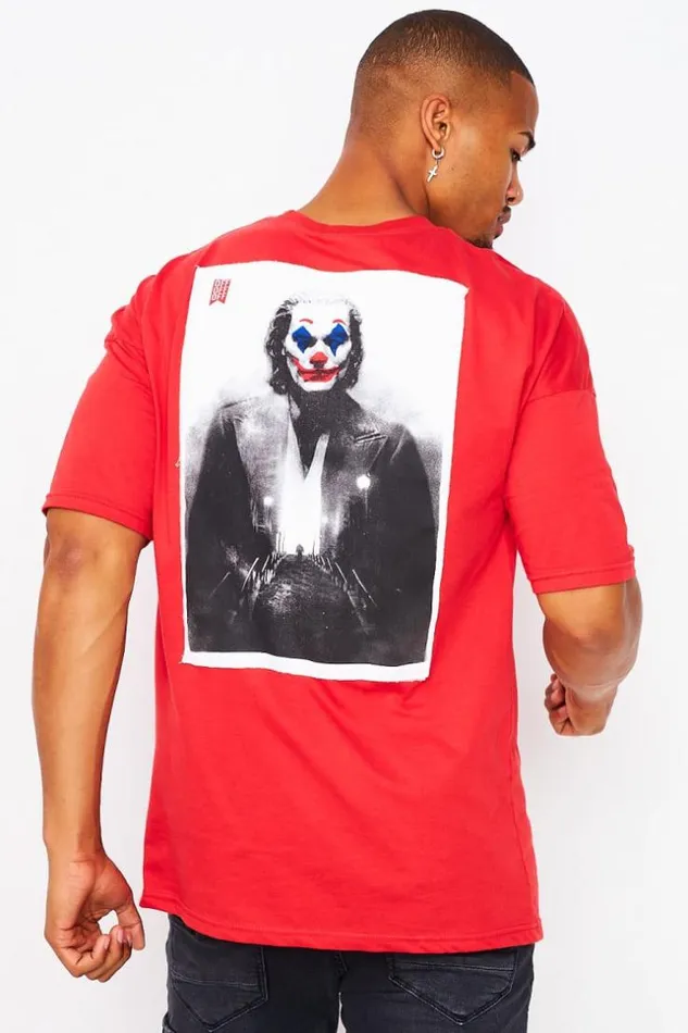 Men Why So Serious Red TShirt Red Brentiny Paris TShirts