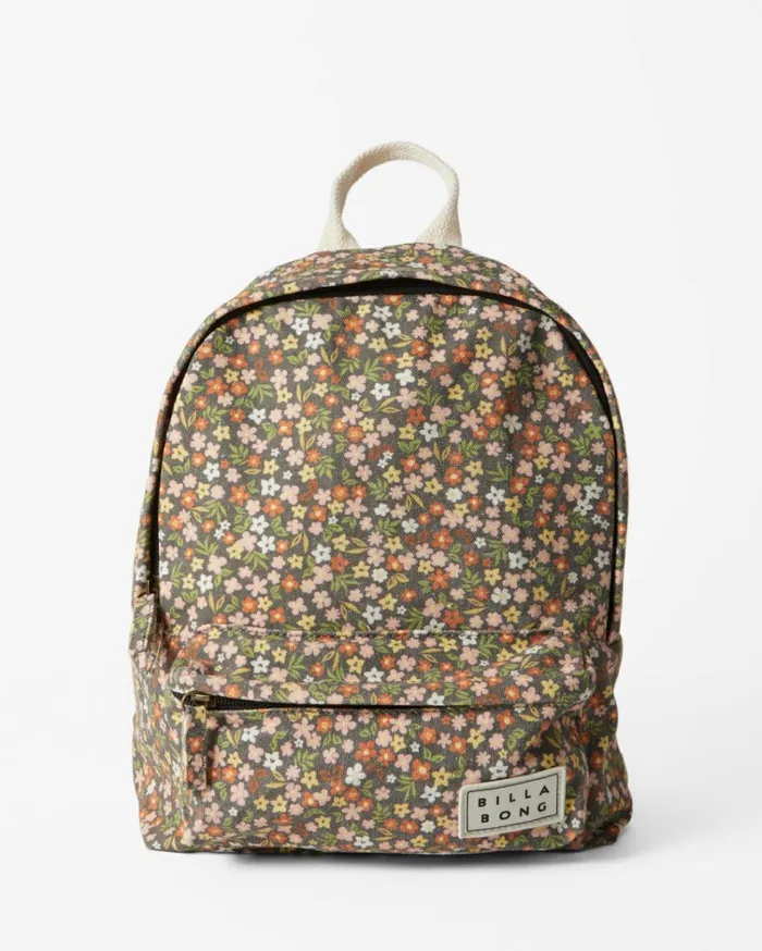 Mini Mama Canvas Backpack Black Sands 1 Women Billabong Backpacks