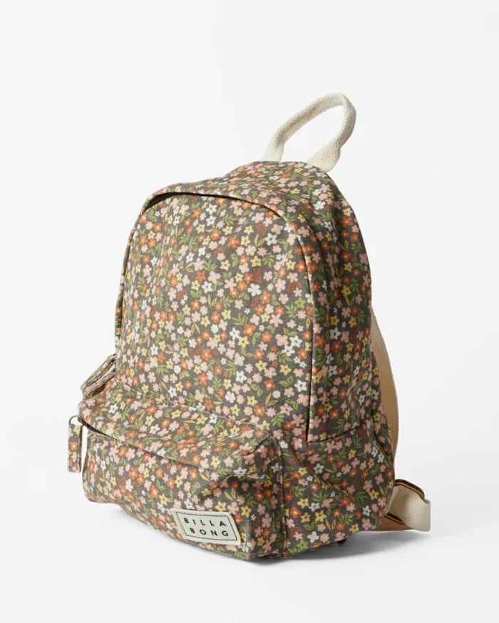 Mini Mama Canvas Backpack Black Sands 1 Women Billabong Backpacks